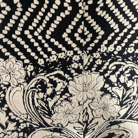 INC International Concepts Navy Blue Women’s pattern dress, size Medium - Picture 3 of 5